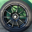 Sparco Gara Black v 17 palcov velikosti si zkaznk objednal na VW Golf bl barvy s ernmi doplky.